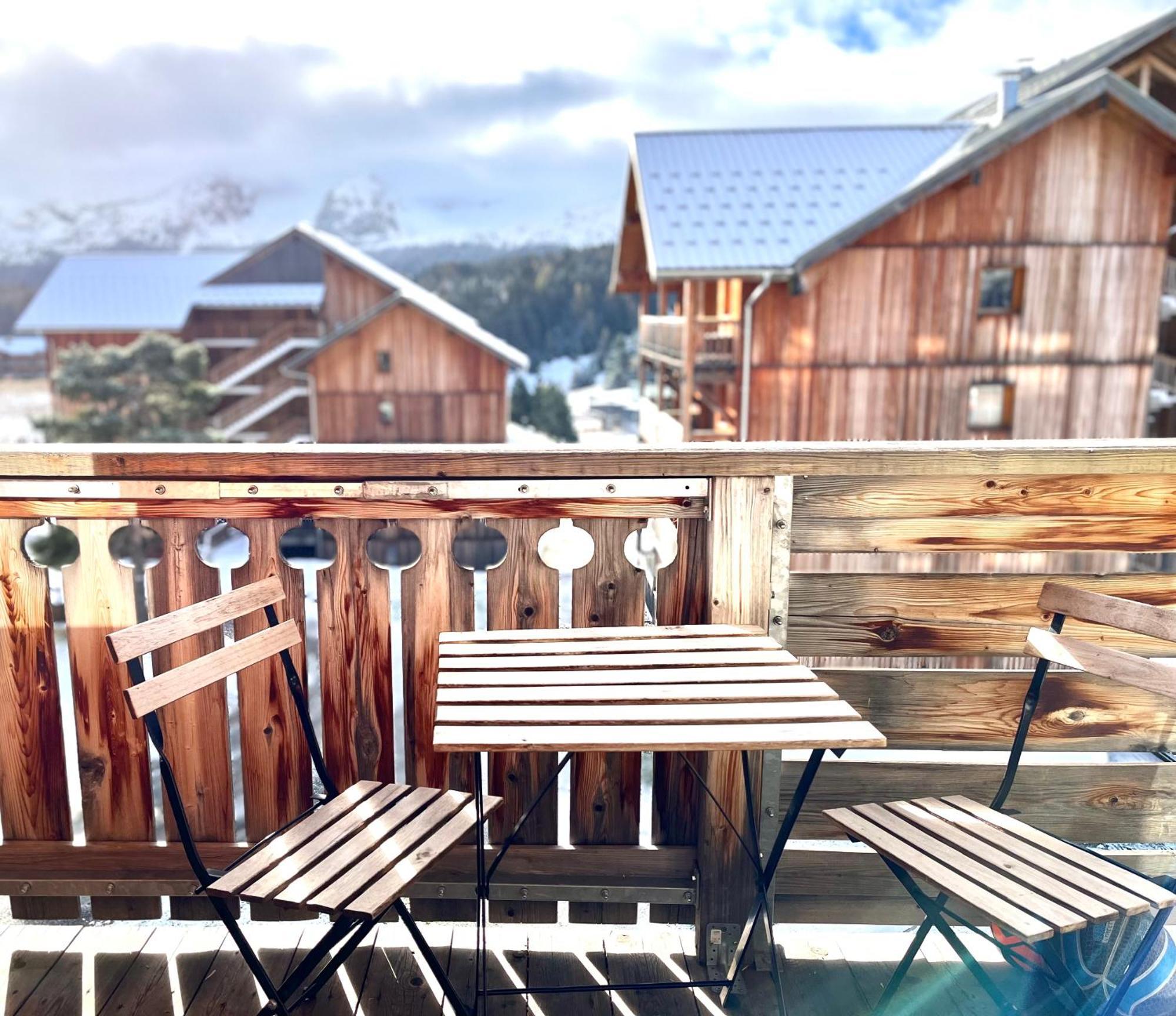 Appartement Chalets Du Super D Le Devoluy Exterior photo